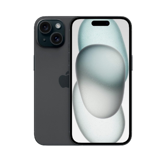 Refurbished iPhone 15 128GB - Front and Back View